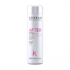 KORBAN After Pós Química Shampoo - Шампунь домашній догляд після знебарвлення, фарбування, випрямлення волосся  250 мл   